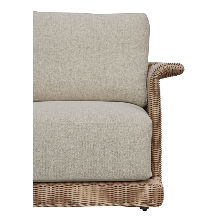MEREDITH OUTDOOR ACCENT CHAIR BEIGE