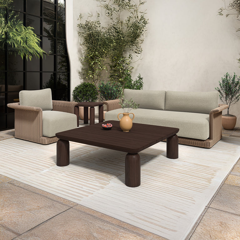 MEREDITH OUTDOOR SOFA BEIGE