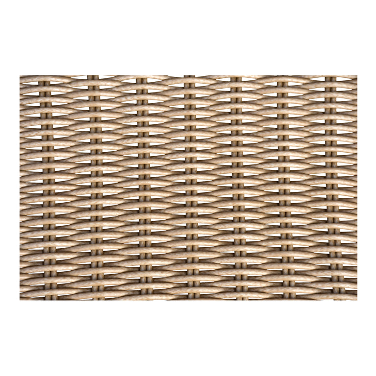 KENDALL OUTDOOR DINING CHAIR BROWN-SET OF TWO