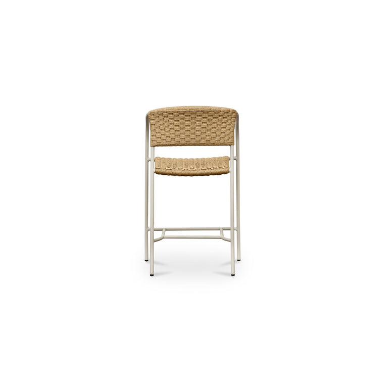 ZOLA OUTDOOR BAR STOOL DARK BROWN