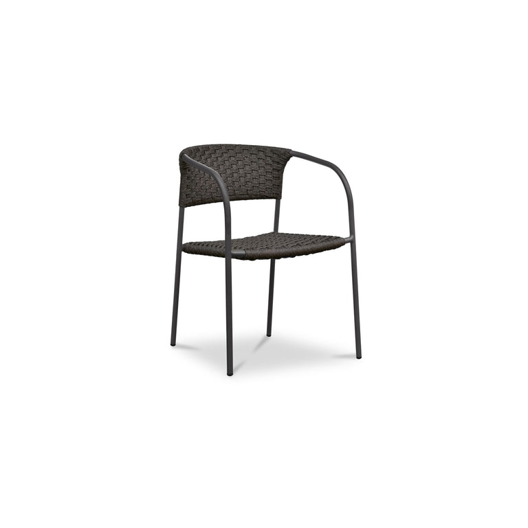 ZOLA OUTDOOR BAR STOOL DARK BROWN