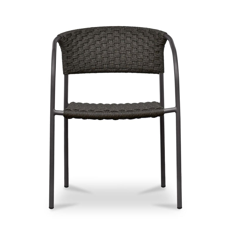 ZOLA OUTDOOR BAR STOOL DARK BROWN