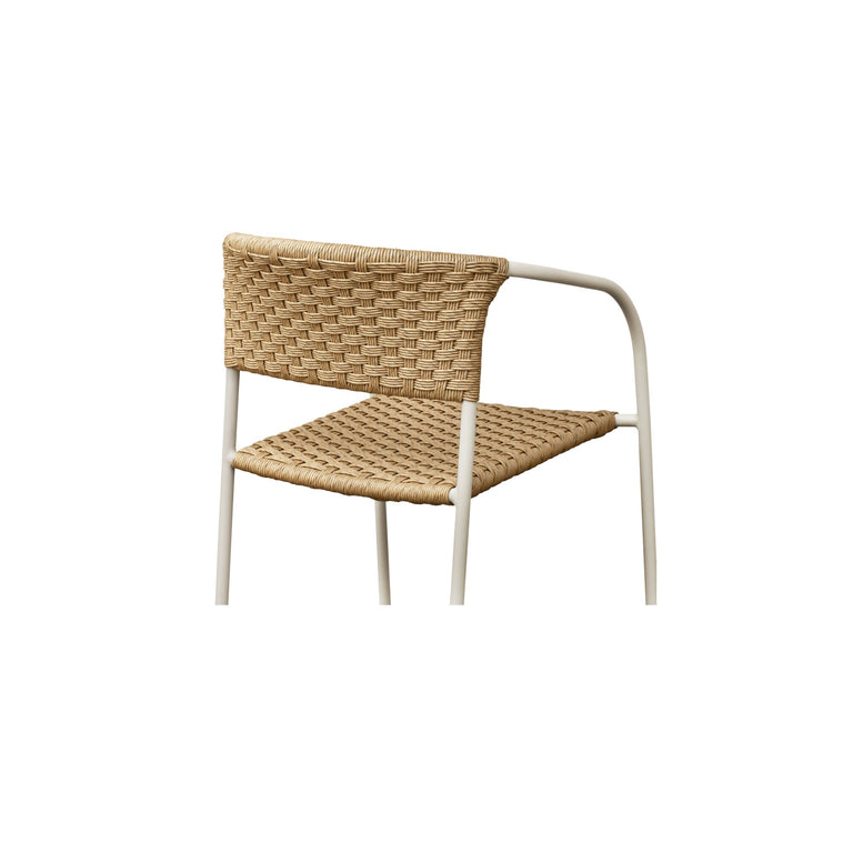 ZOLA OUTDOOR BAR STOOL DARK BROWN