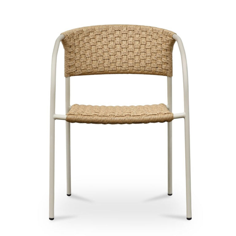 ZOLA OUTDOOR BAR STOOL DARK BROWN