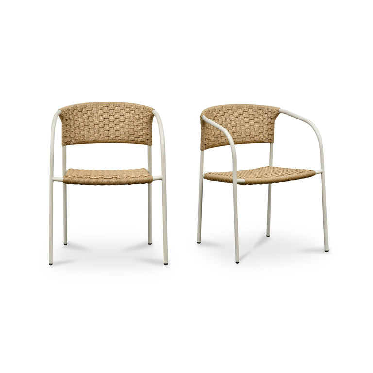ZOLA OUTDOOR BAR STOOL DARK BROWN