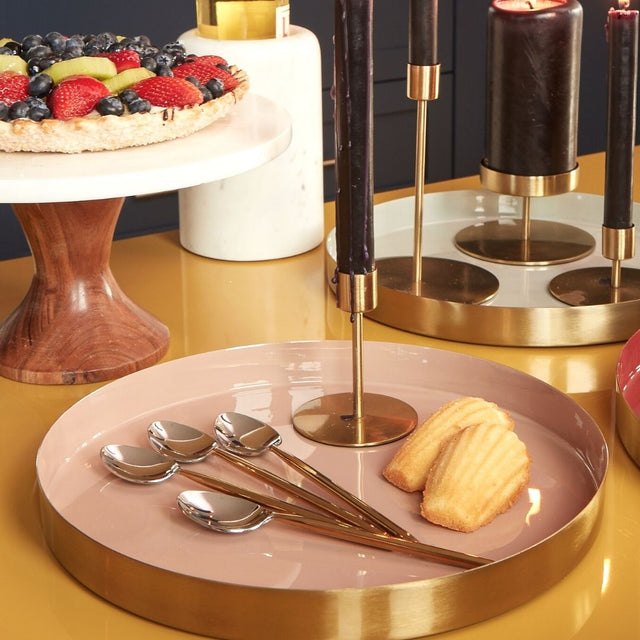 ASTRA SMALL TRAY, PERSIMMON | CAKESTANDS, LAZY SUSANS & TRAYS