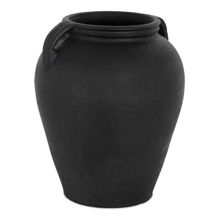 JOVI VASE BLACK TERRACOTTA