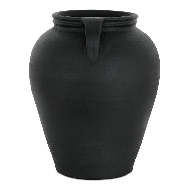 JOVI VASE BLACK TERRACOTTA