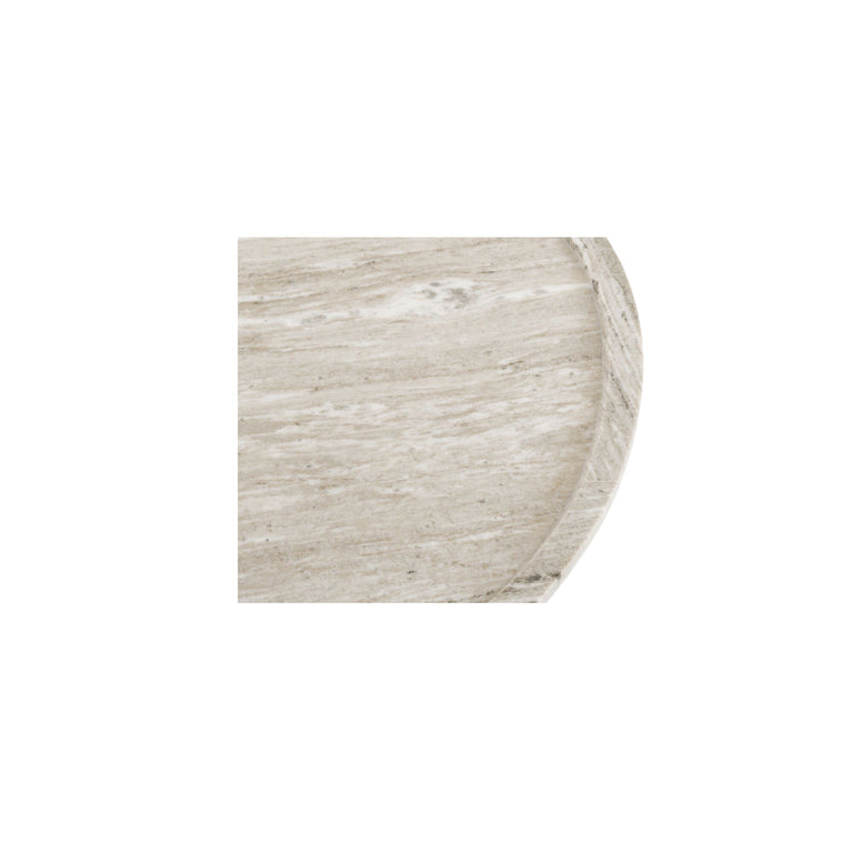 KIMBERLEY COFFEE TABLE WHITE MARBLE