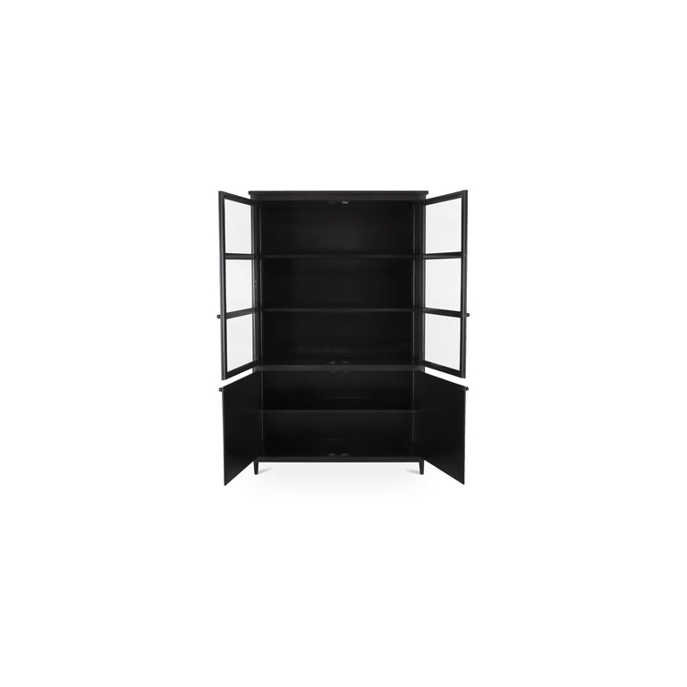 HENRY METAL TALL CABINET BLACK