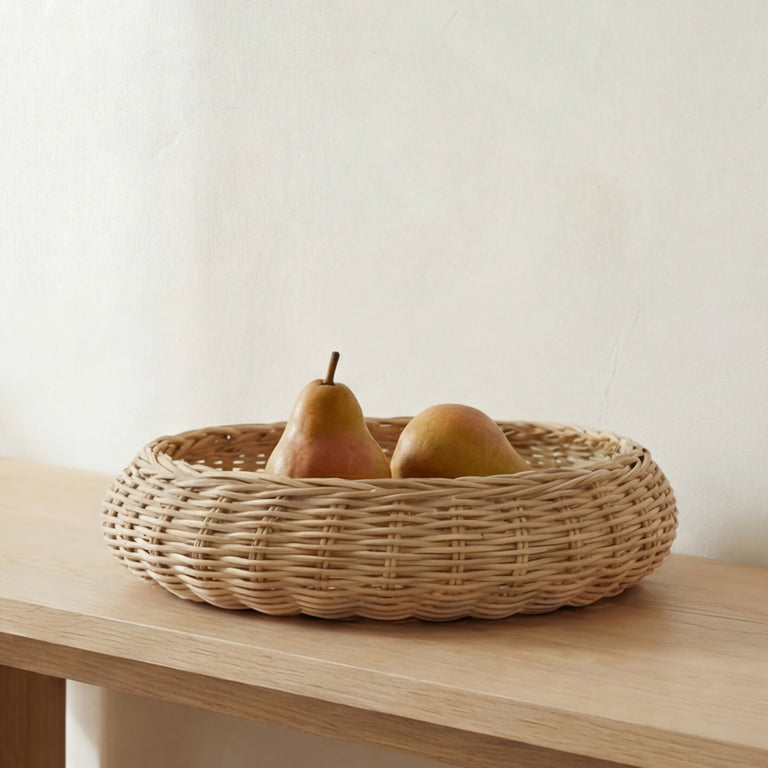 HARDING WICKER BOWL NATURAL