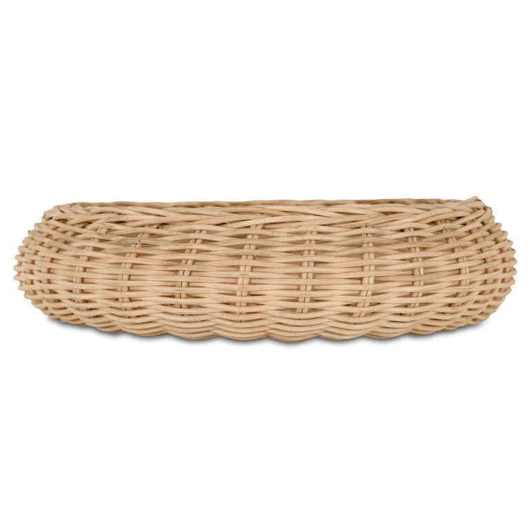 HARDING WICKER BOWL NATURAL