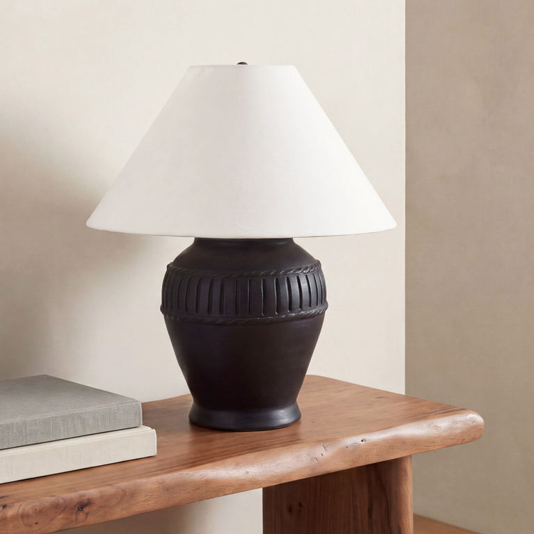 MADEIRA TABLE LAMP BLACK