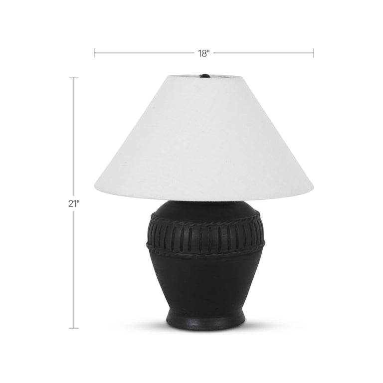 MADEIRA TABLE LAMP BLACK