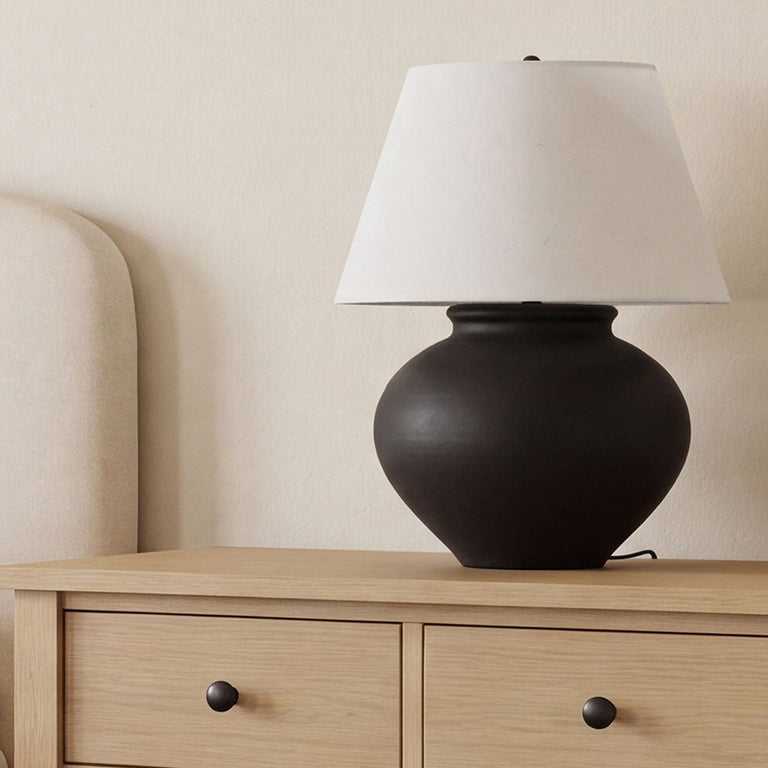 OLIA TABLE LAMP TERRACOTTA