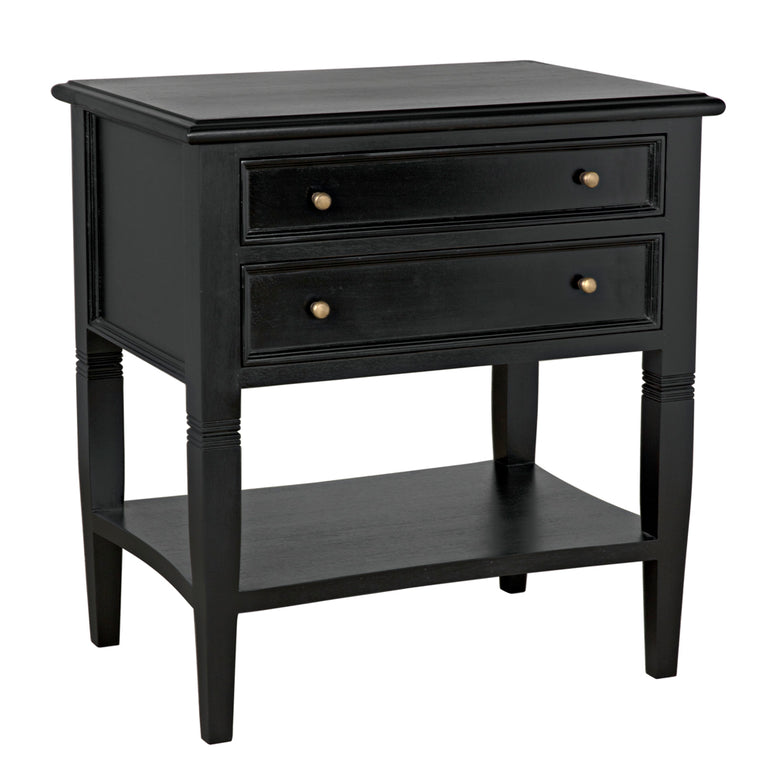 OXFORD 2-DRAWER SIDE TABLE | TABLE