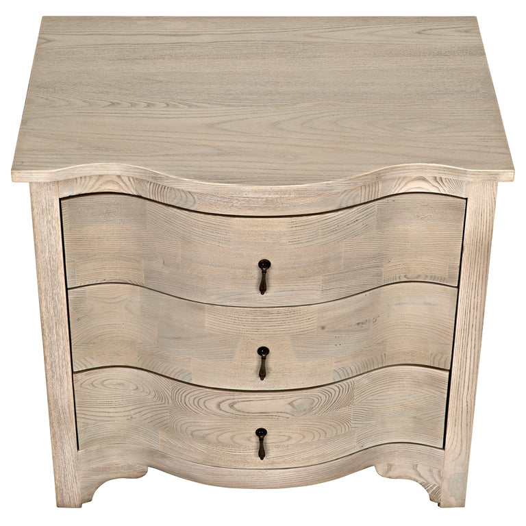 CURVED FRONT SIDE TABLE | TABLE