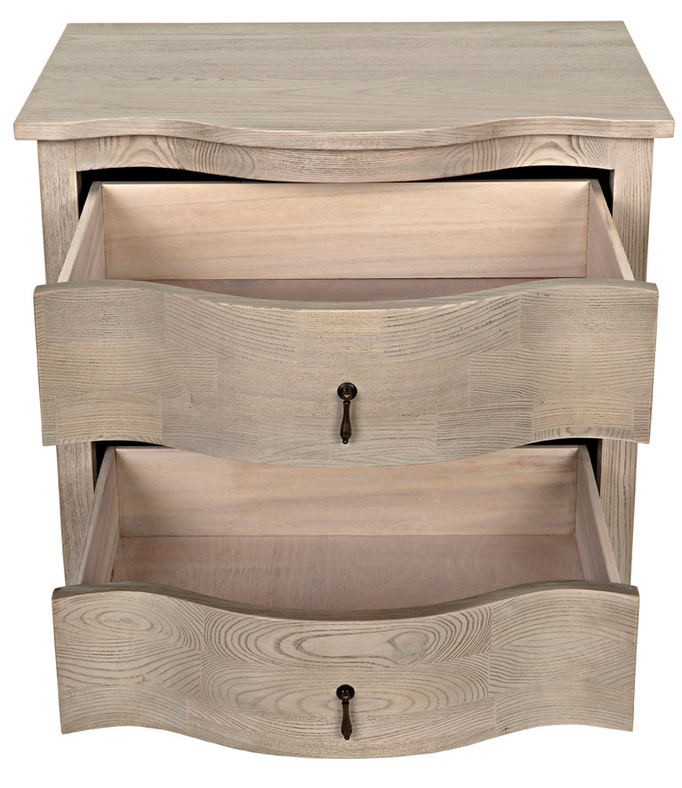 CURVED FRONT SIDE TABLE | TABLE