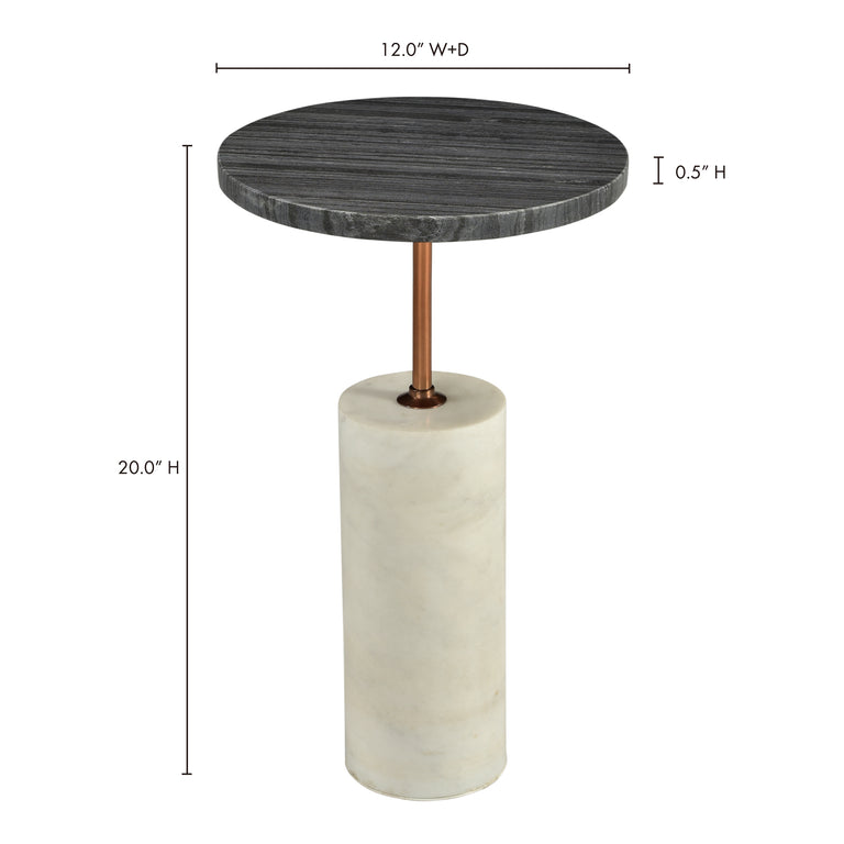 DUSK ACCENT TABLE BLACK