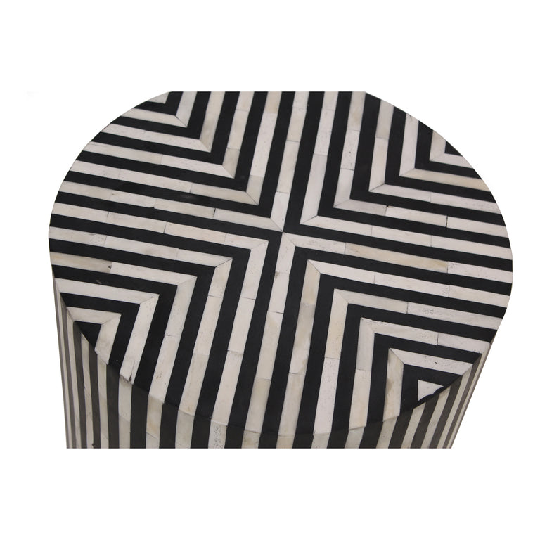 CHAMEAU SIDE TABLE BLACK