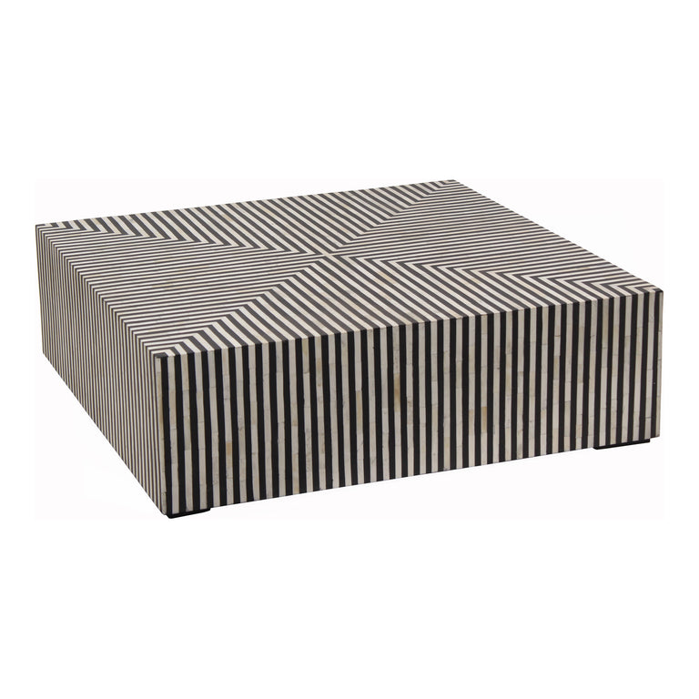 TERNING COFFEE TABLE BLACK AND WHITE