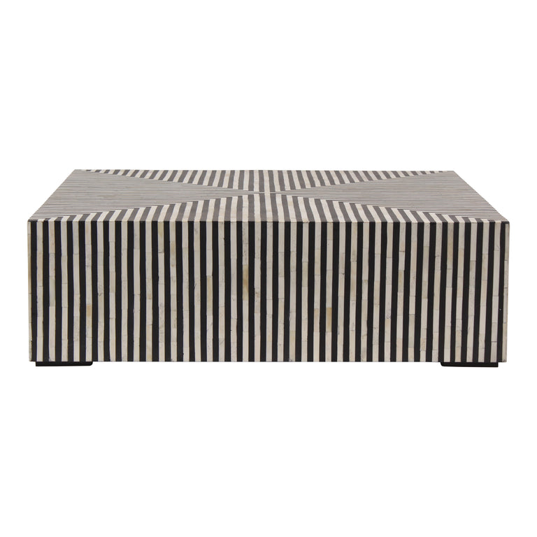 TERNING COFFEE TABLE BLACK AND WHITE