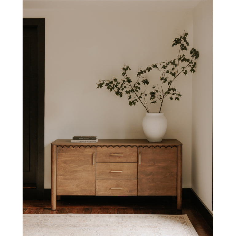 WILEY 3 DRAWER SIDEBOARD NATURAL