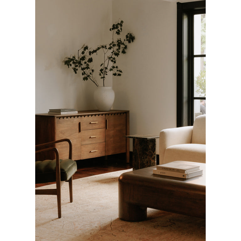 WILEY 3 DRAWER SIDEBOARD NATURAL