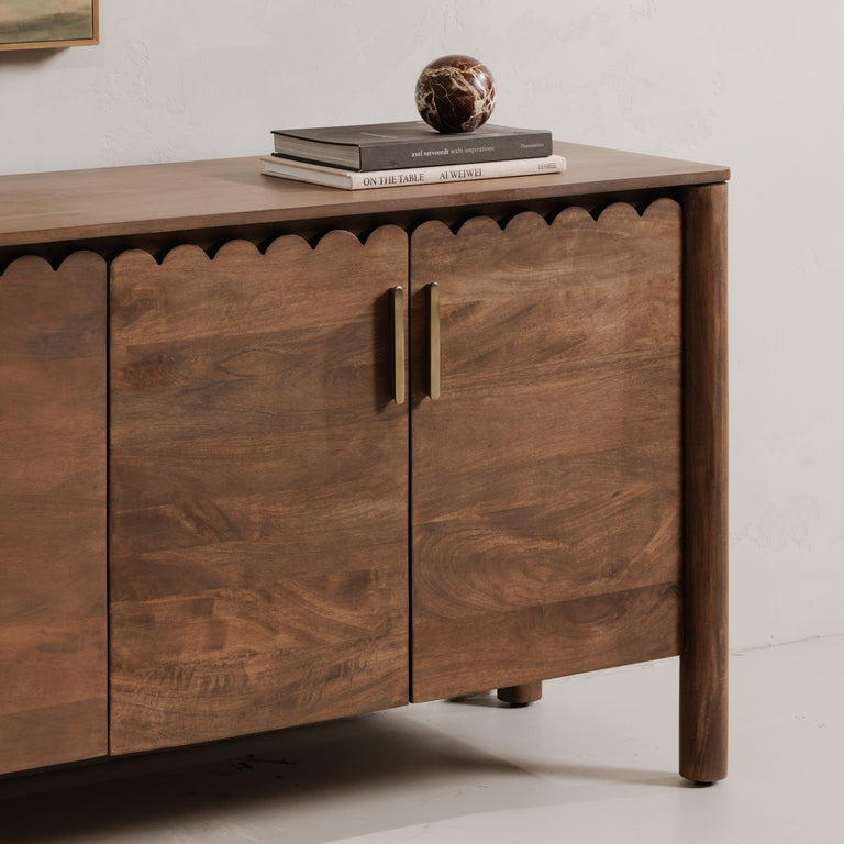 WILEY 3 DRAWER SIDEBOARD NATURAL