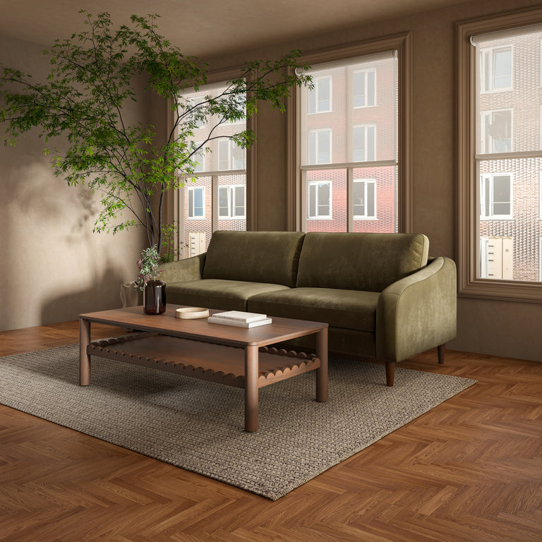 WILEY COFFEE TABLE VINTAGE BROWN