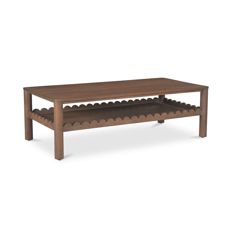 WILEY COFFEE TABLE VINTAGE BROWN