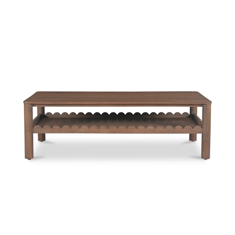 WILEY COFFEE TABLE VINTAGE BROWN