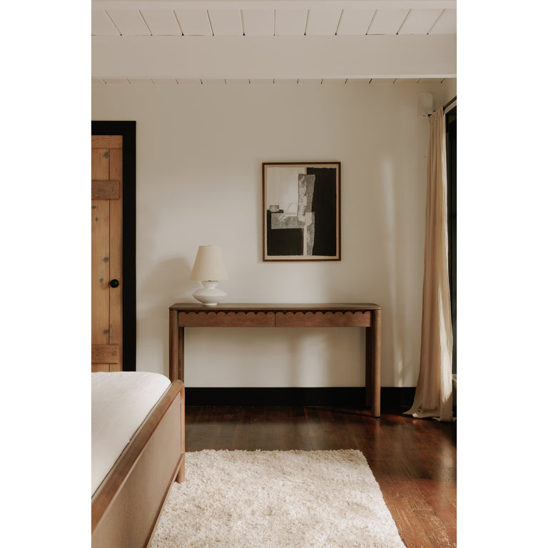 WILEY CONSOLE TABLE VINTAGE BROWN