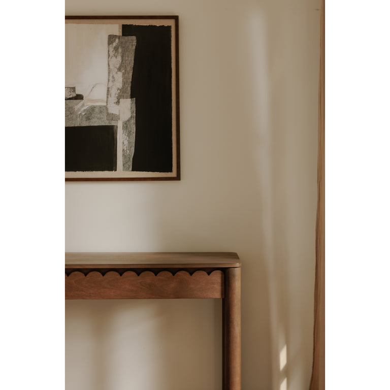 WILEY CONSOLE TABLE VINTAGE BROWN