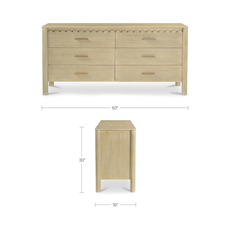 WILEY DRESSER NATURAL