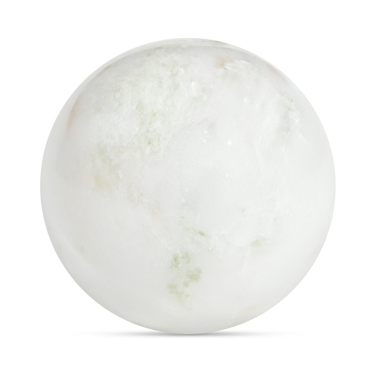 ODESSA SPHERE TABLETOP ACCENT GREEN ONYX MARBLE