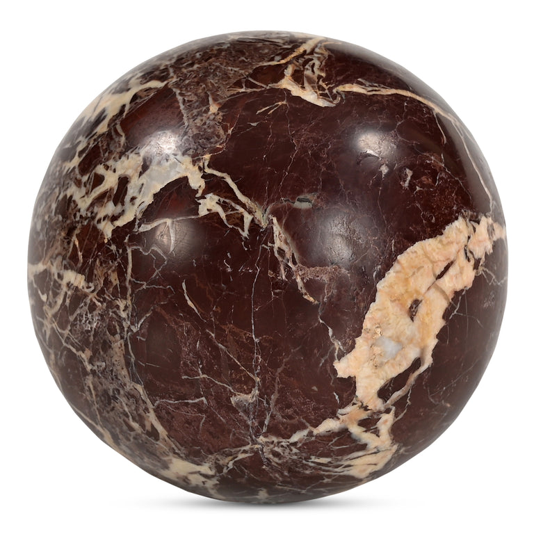 ODESSA SPHERE TABLETOP ACCENT GREEN ONYX MARBLE
