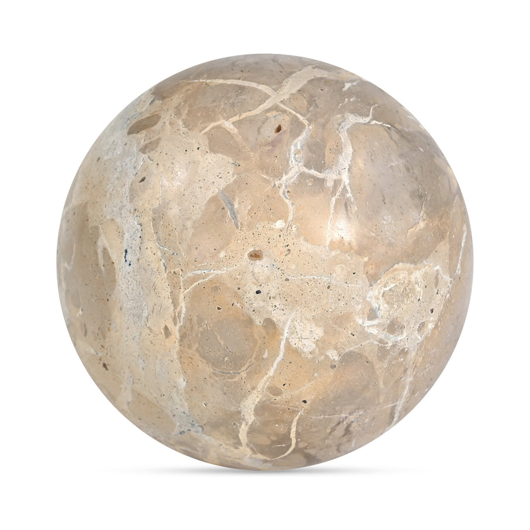 ODESSA SPHERE TABLETOP ACCENT GREEN ONYX MARBLE