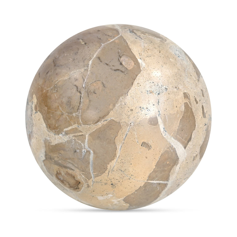 ODESSA SPHERE TABLETOP ACCENT GREEN ONYX MARBLE