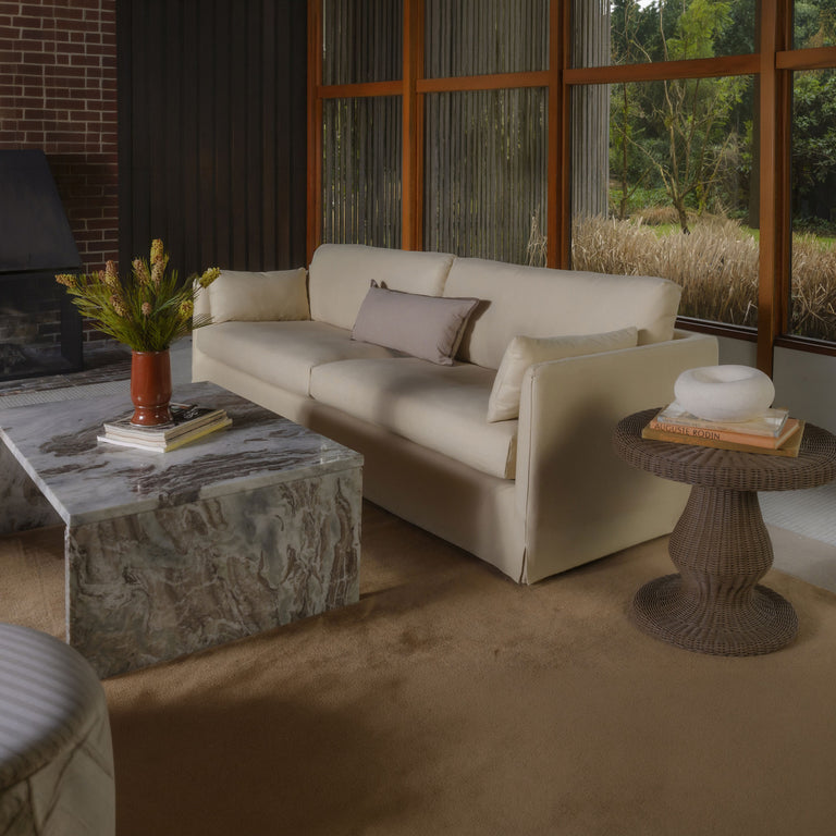 ROSA COFFEE TABLE ROSSO LEVANTO MARBLE