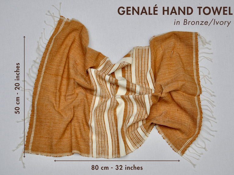 GENALE HANDWOVEN ETHIOPIAN COTTON HAND TOWEL | BATH