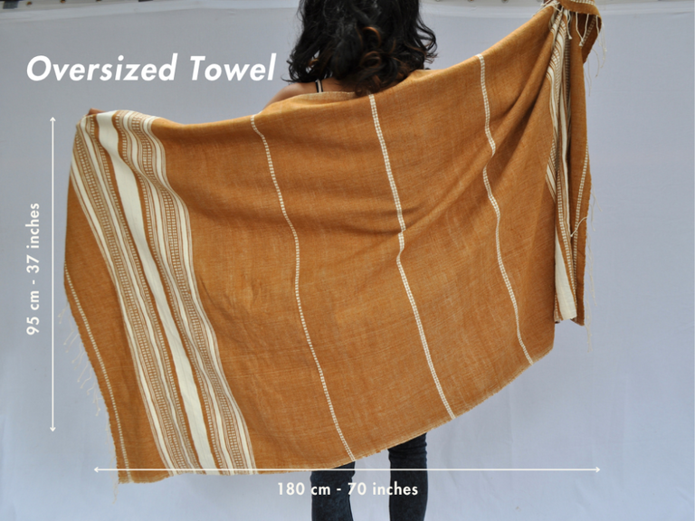 GENALE HANDWOVEN ETHIOPIAN COTTON BATH TOWEL | BATH