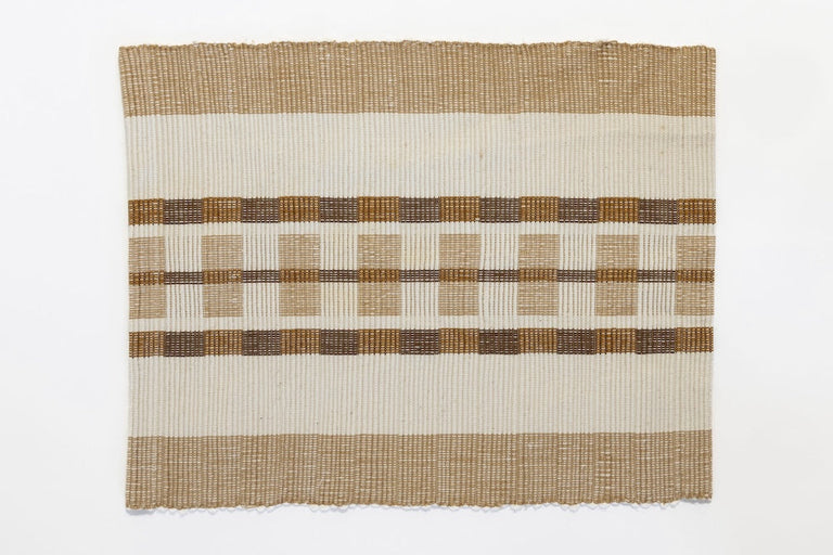 GONDER HANDWOVEN ETHIOPIAN COTTON PLACEMAT | SET OF 2 | ENTERTAINING