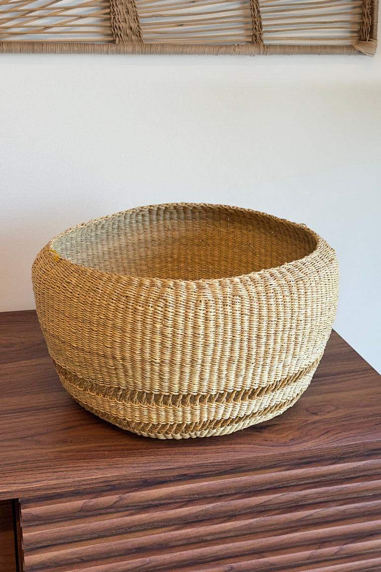 Perfect Planter - Round Mixed Weave | BASKETS