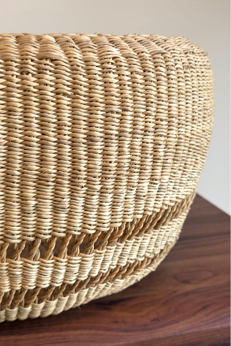 Perfect Planter - Round Mixed Weave | BASKETS