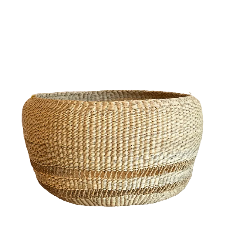 Perfect Planter - Round Mixed Weave | BASKETS