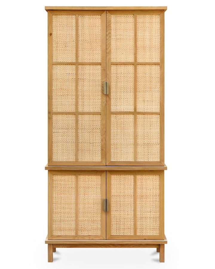SEYMOUR TALL CABINET NATURAL