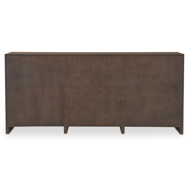 JENSON 9 DRAWER DRESSER BROWN