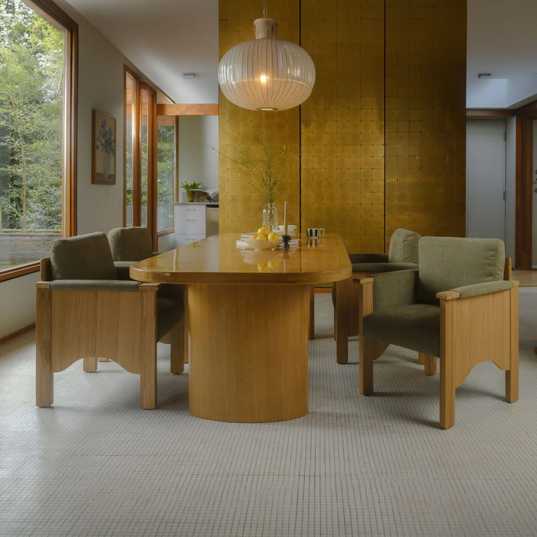 MALLORY DINING TABLE NATURAL
