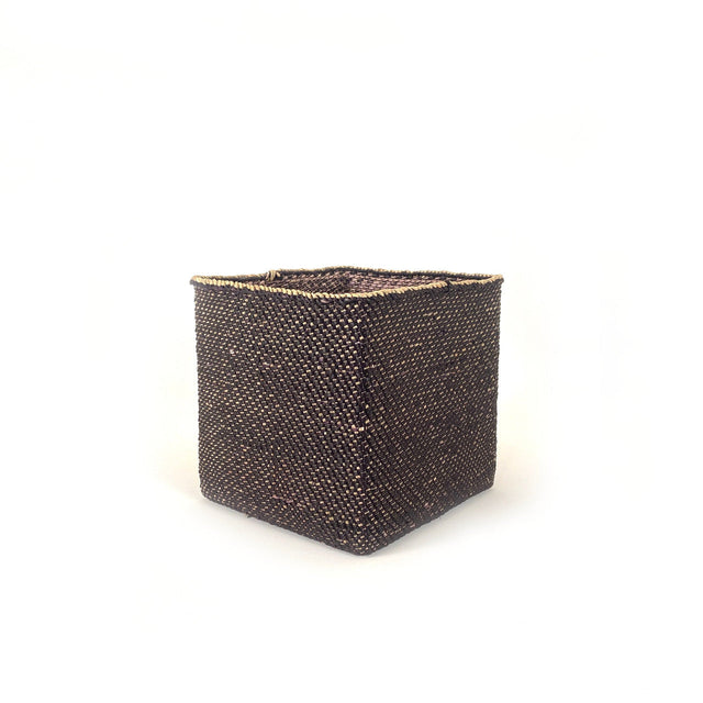 Square Light Black Iringa Basket